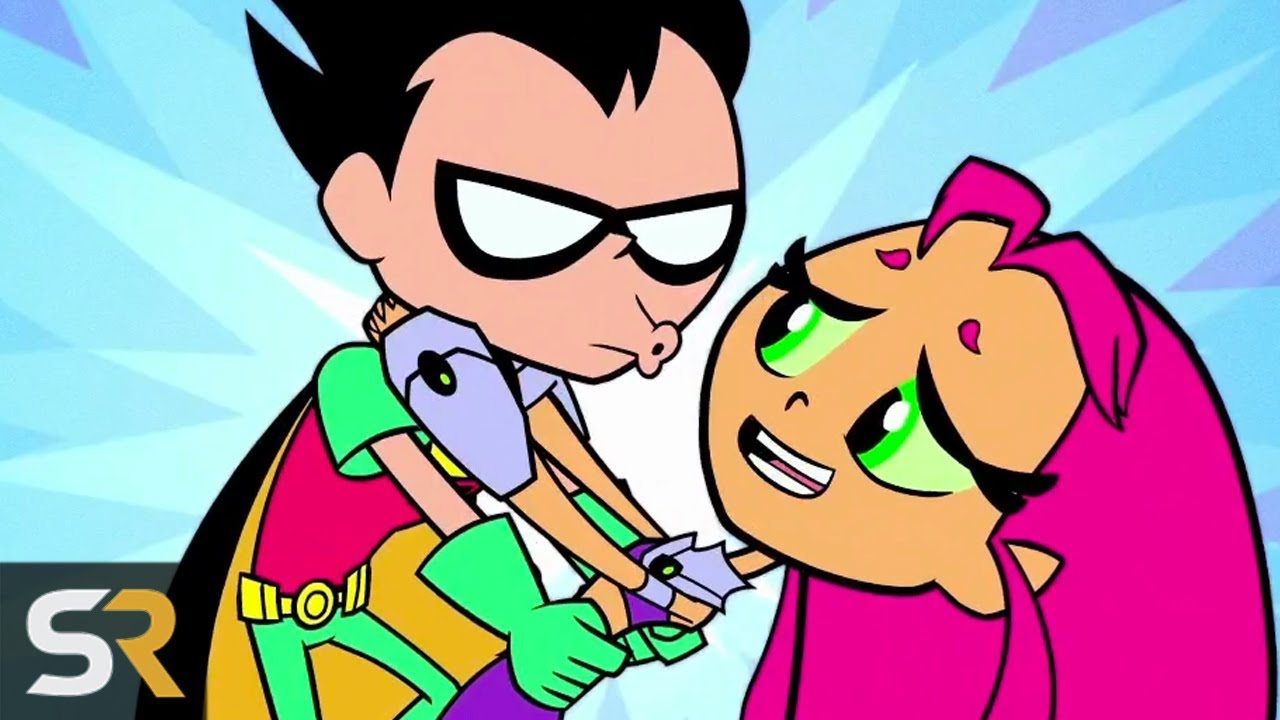 Detail Robin And Starfire Nomer 7