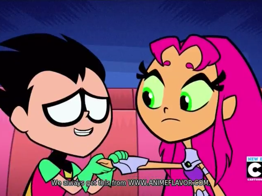 Detail Robin And Starfire Nomer 9