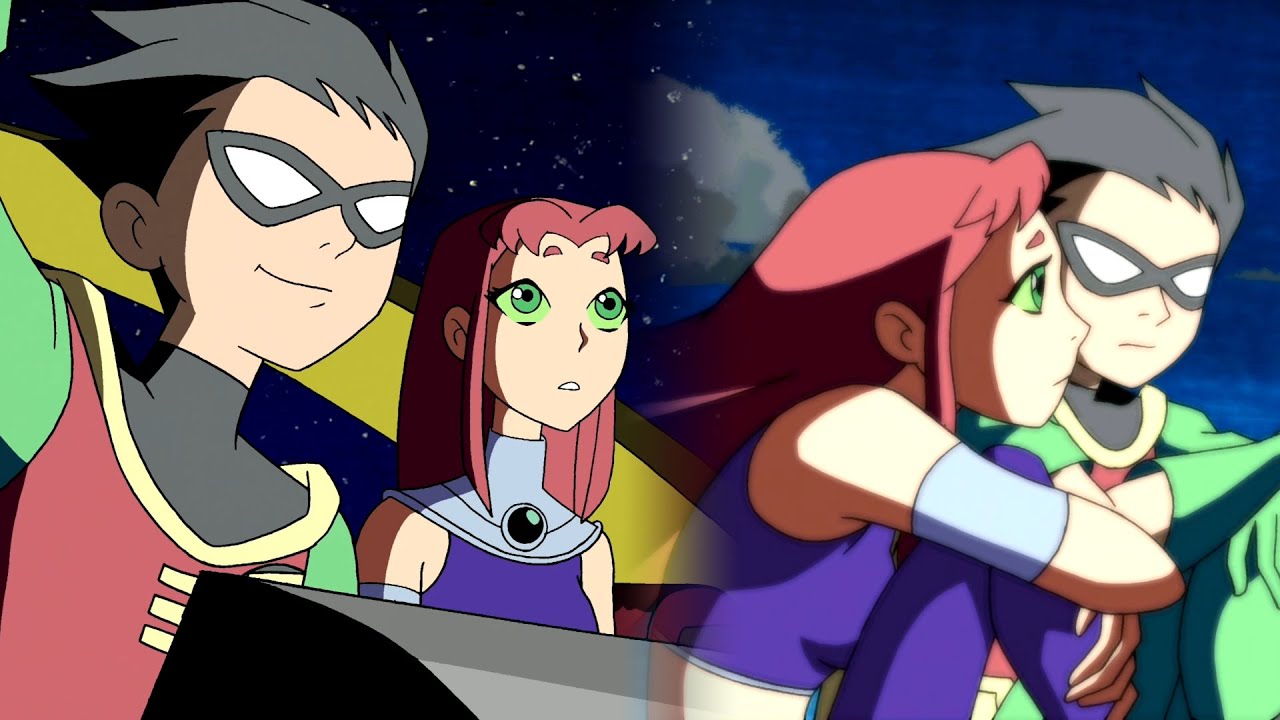 Detail Robin And Starfire Nomer 10