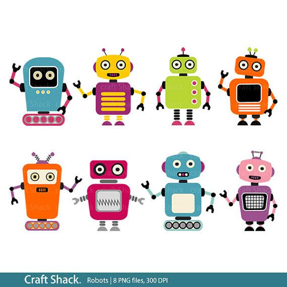 Detail Robot Clipart Png Nomer 31