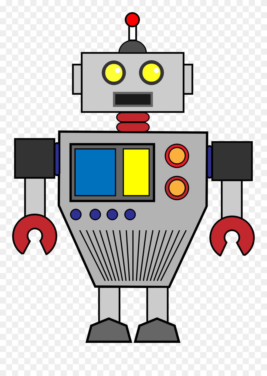 Detail Robot Clipart Transparent Nomer 12