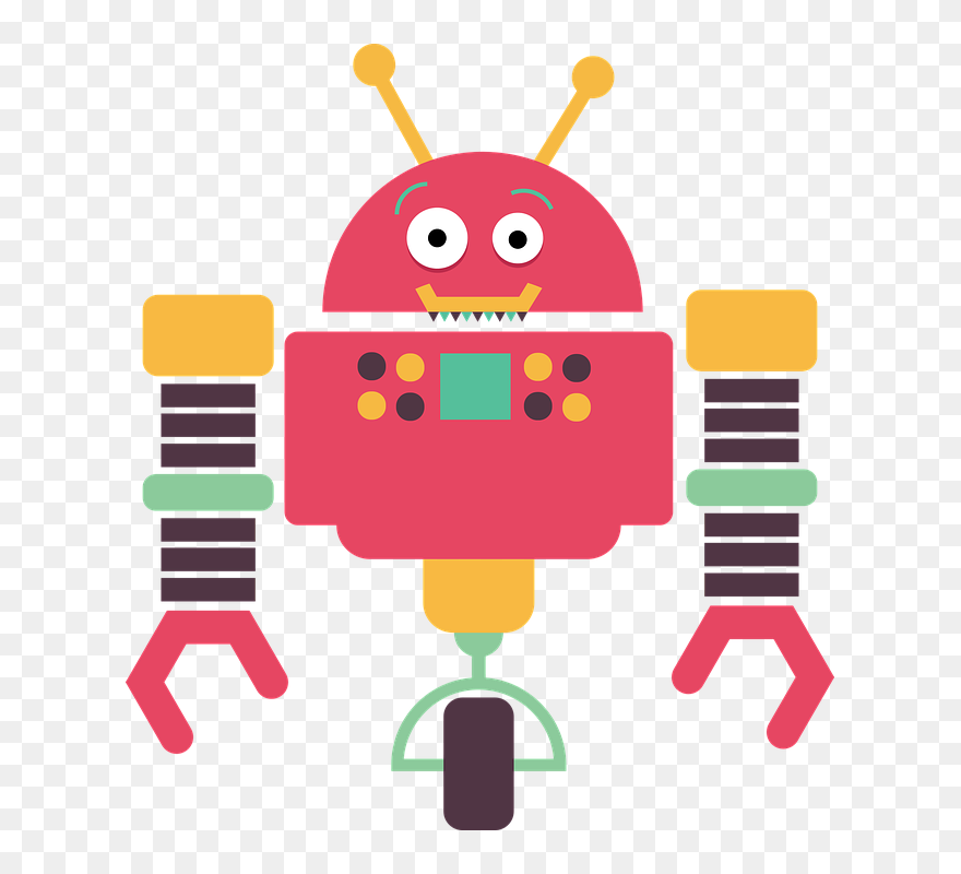 Detail Robot Clipart Transparent Background Nomer 17