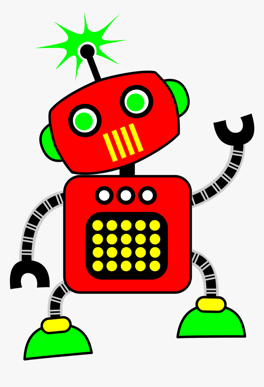 Detail Robot Clipart Transparent Background Nomer 25