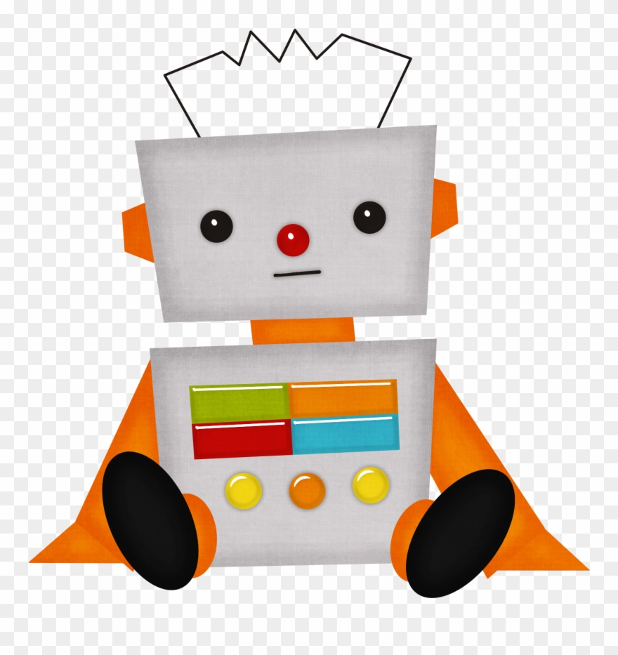 Detail Robot Clipart Transparent Background Nomer 36