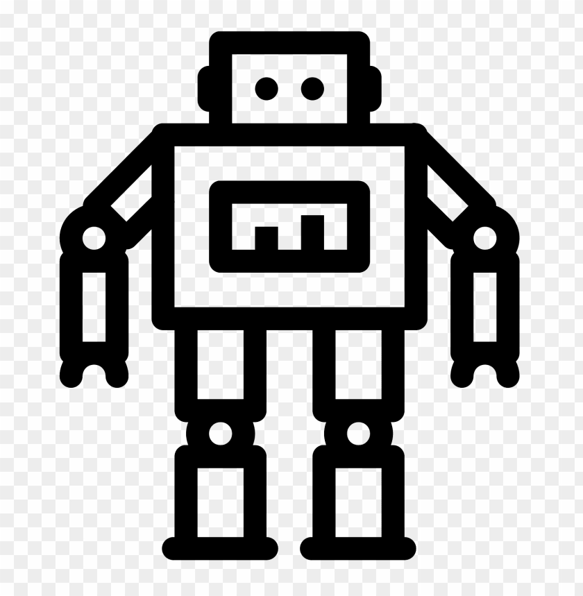 Detail Robot Clipart Transparent Background Nomer 37