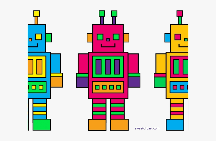 Detail Robot Clipart Transparent Background Nomer 47