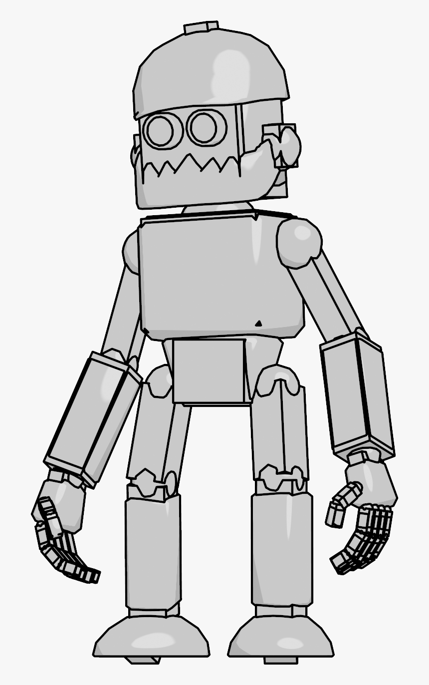 Detail Robot Clipart Transparent Background Nomer 51