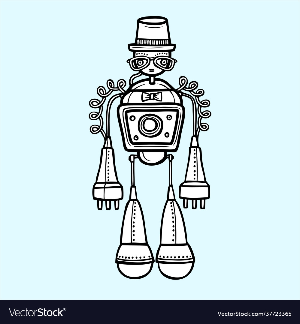 Detail Robot Doodle Nomer 57