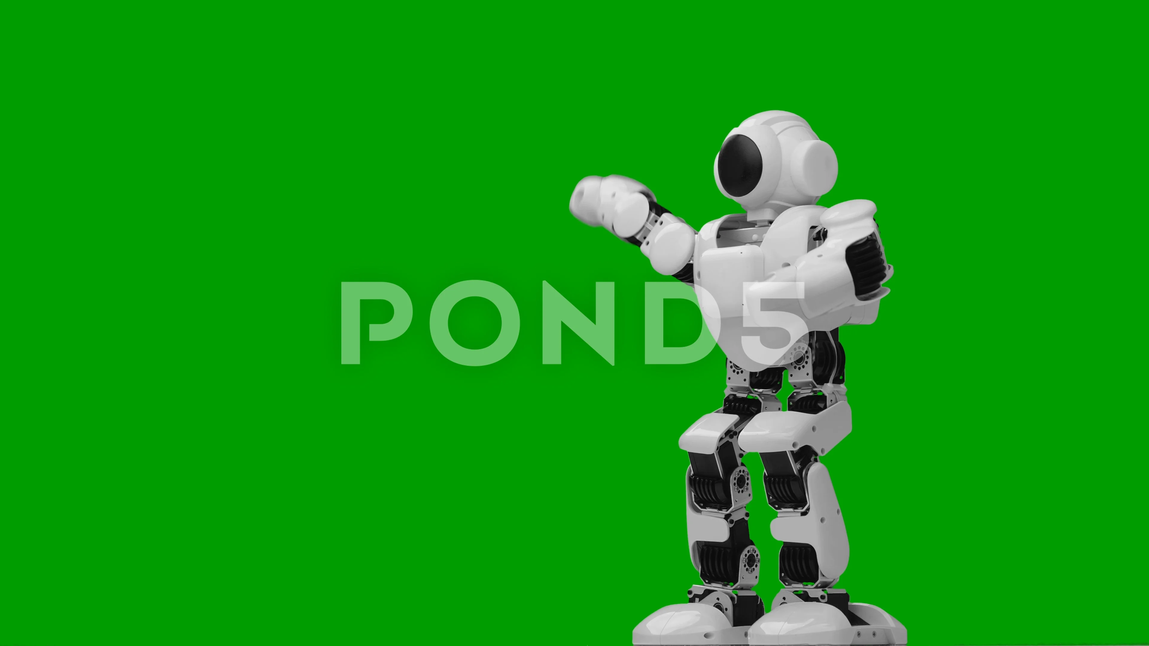 Detail Robot Green Screen Nomer 11