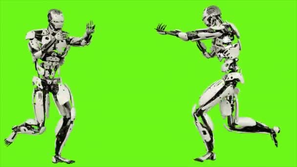 Detail Robot Green Screen Nomer 38