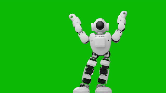 Detail Robot Green Screen Nomer 44