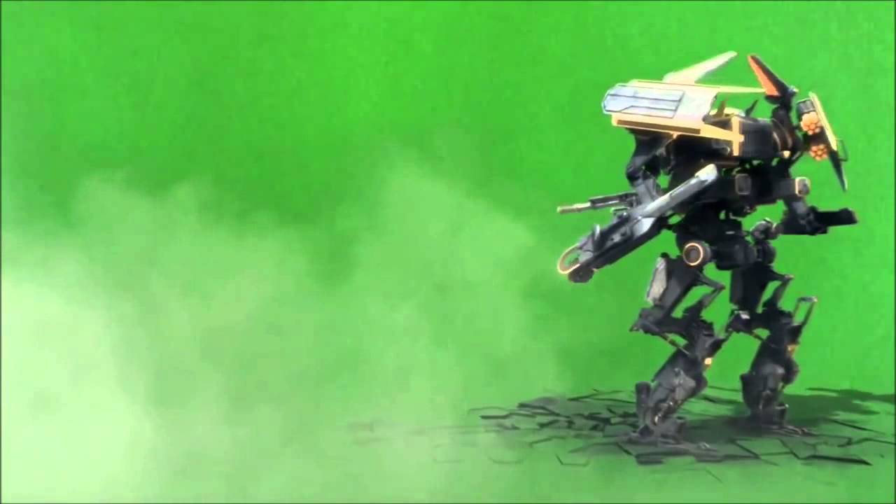 Detail Robot Green Screen Nomer 45