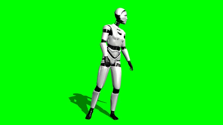 Detail Robot Green Screen Nomer 8