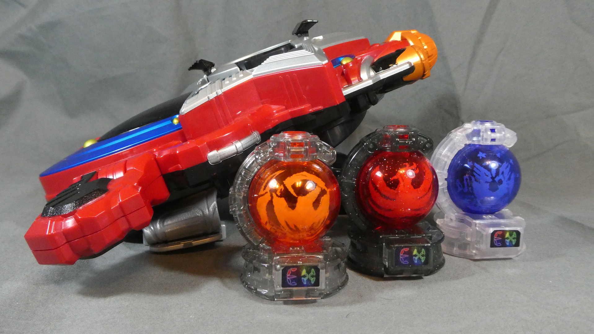 Detail Robot Kyuranger Orion Nomer 38