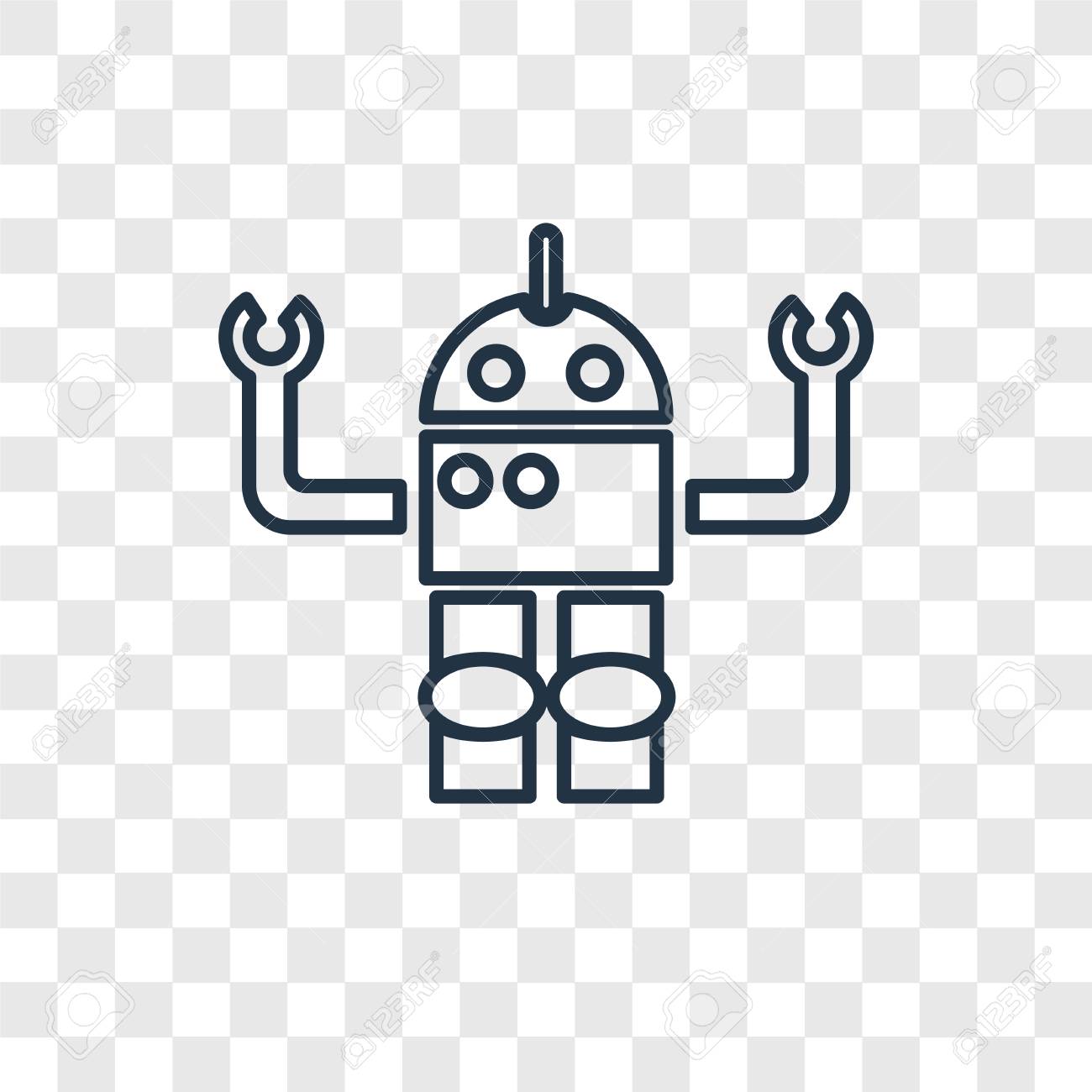 Detail Robot No Background Nomer 43