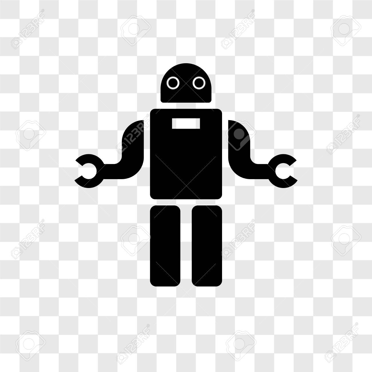 Detail Robot No Background Nomer 8