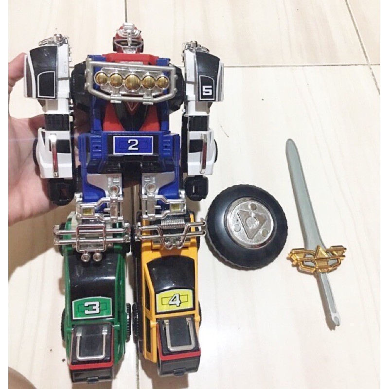 Detail Robot Power Ranger Turbo Nomer 16