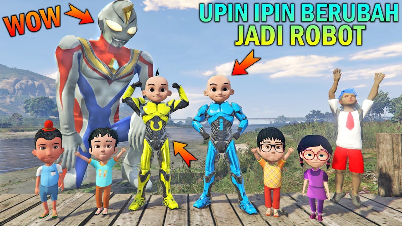 Detail Robot Upin Ipin Nomer 4