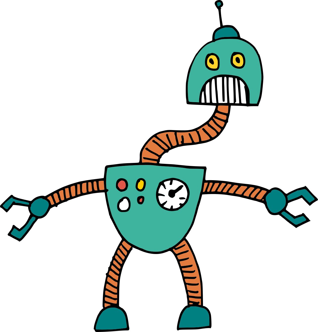 Detail Robot Vector Png Nomer 42