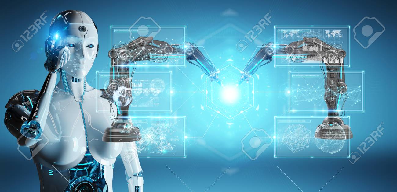 Detail Robotic Background Nomer 19