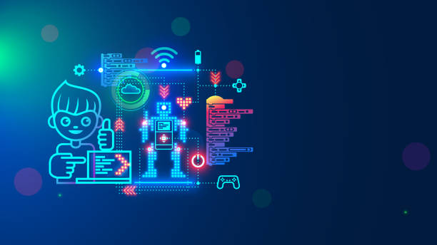 Detail Robotic Background Nomer 48