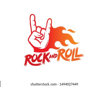 Rock And Roll Logos - KibrisPDR