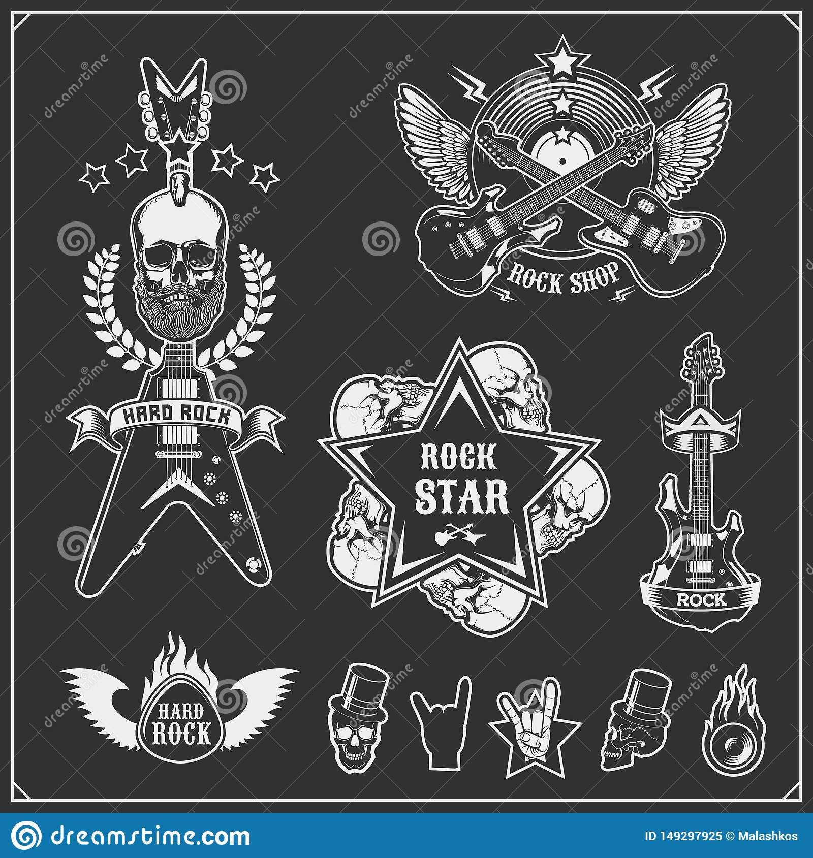 Detail Rock And Roll Logos Nomer 13