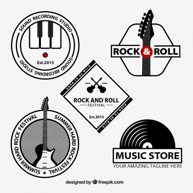 Detail Rock And Roll Logos Nomer 16