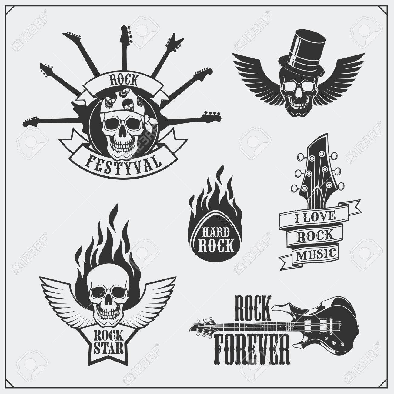 Detail Rock And Roll Logos Nomer 20