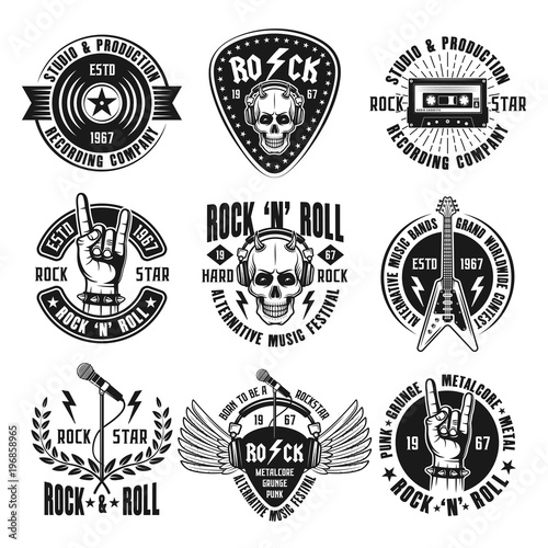 Detail Rock And Roll Logos Nomer 4