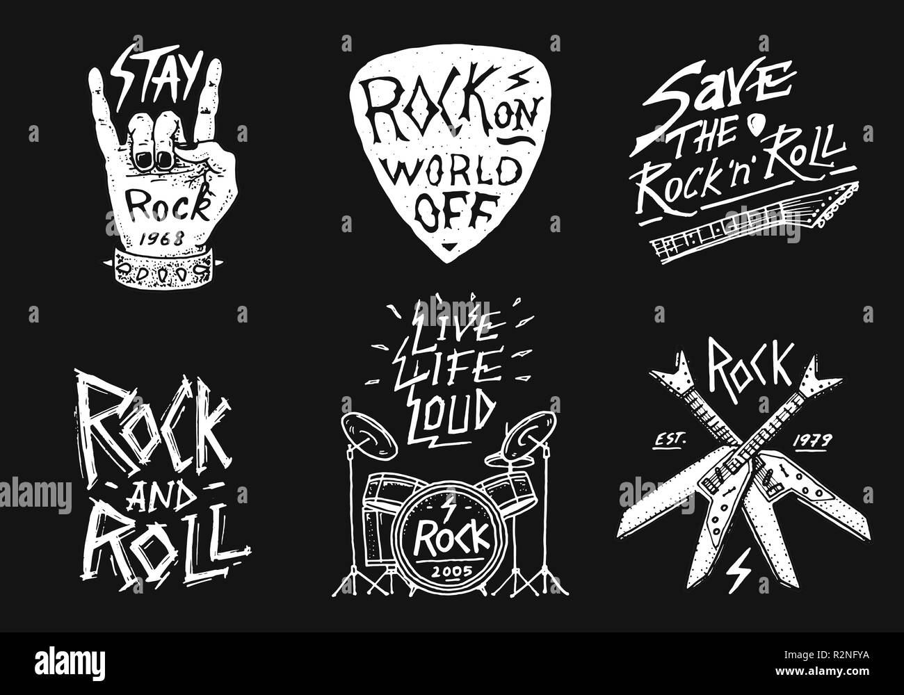 Detail Rock And Roll Logos Nomer 30