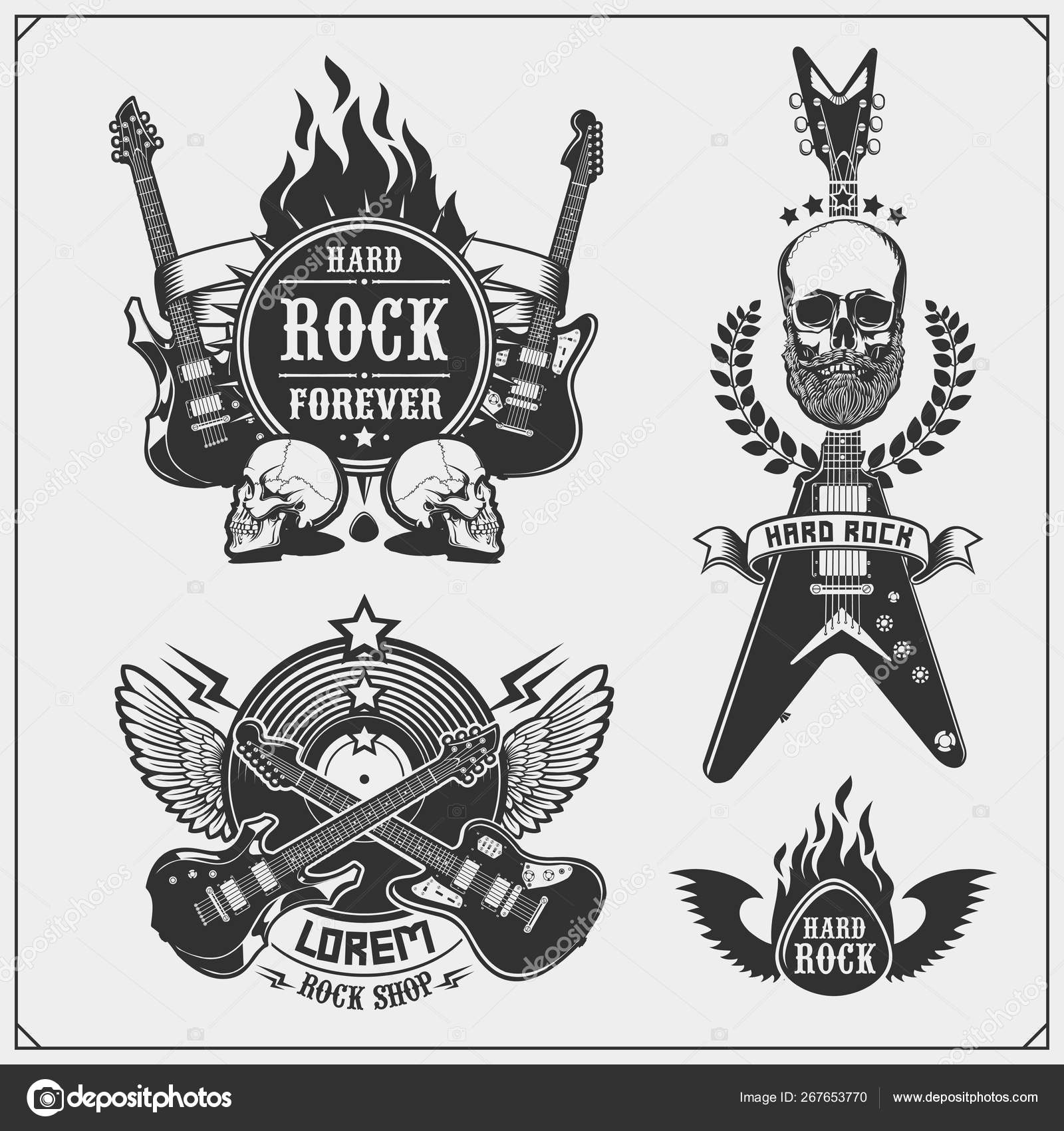 Detail Rock And Roll Logos Nomer 5
