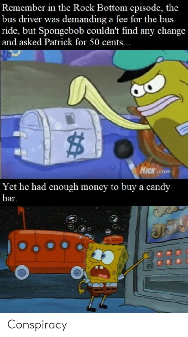 Detail Rock Bottom Spongebob Meme Nomer 11