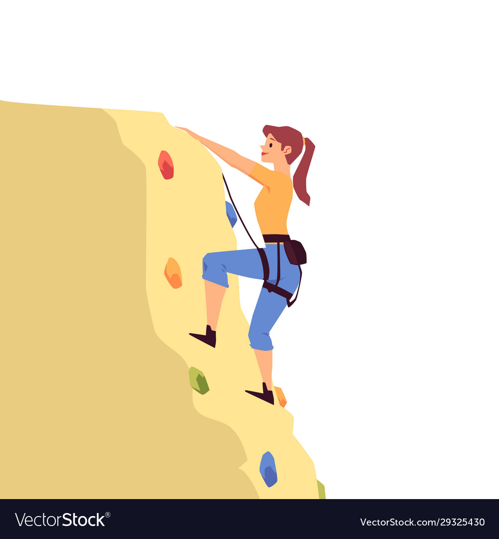 Detail Rock Climbing Kartun Nomer 2