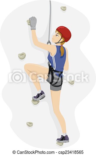 Detail Rock Climbing Kartun Nomer 15