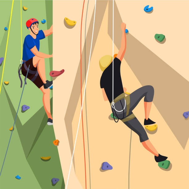 Detail Rock Climbing Kartun Nomer 3