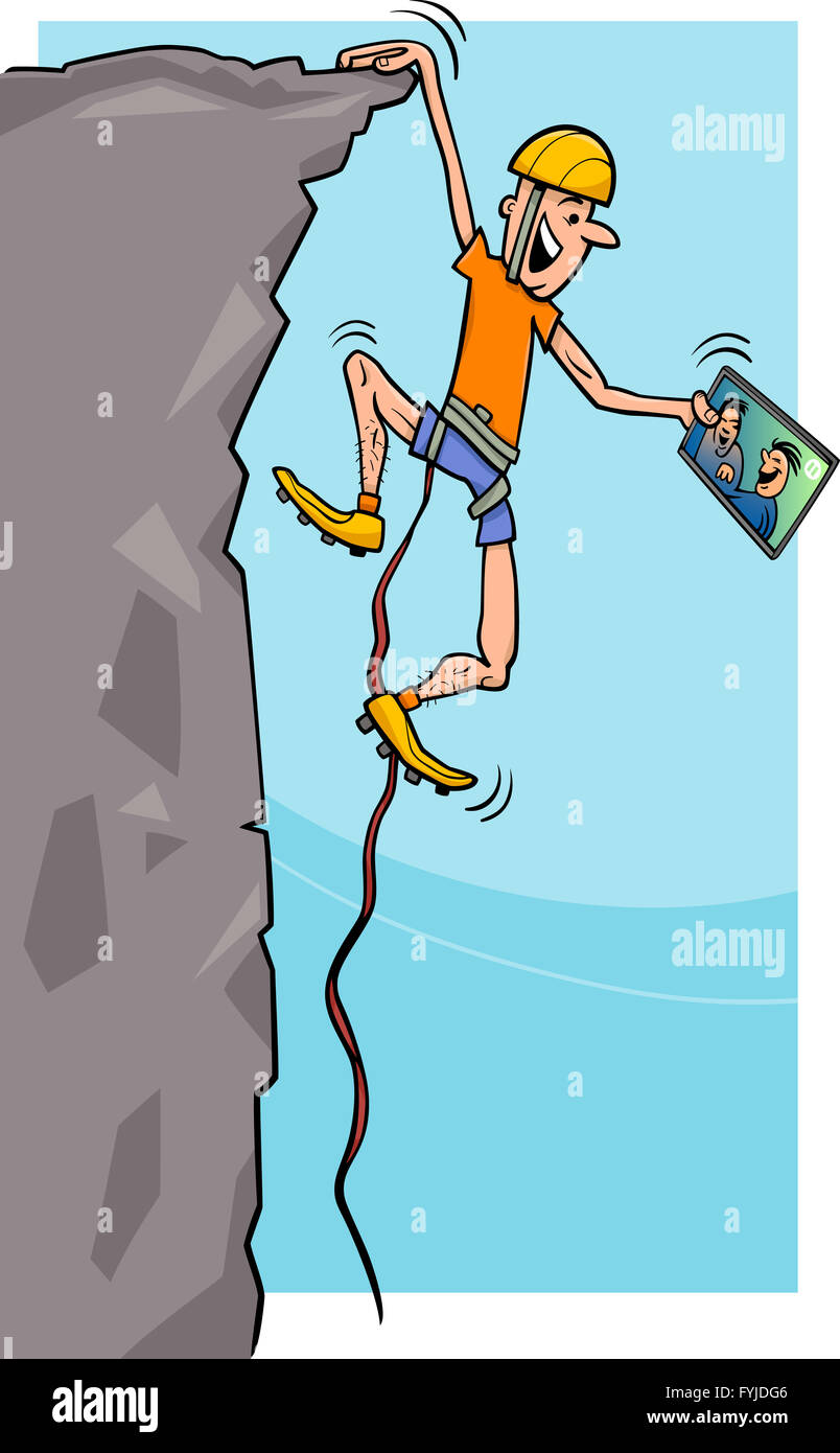Detail Rock Climbing Kartun Nomer 21