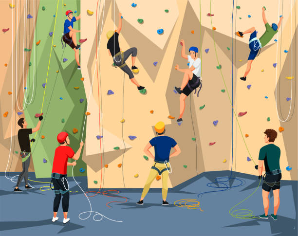 Detail Rock Climbing Kartun Nomer 34