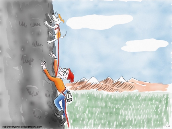 Detail Rock Climbing Kartun Nomer 43