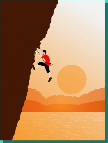 Detail Rock Climbing Kartun Nomer 53