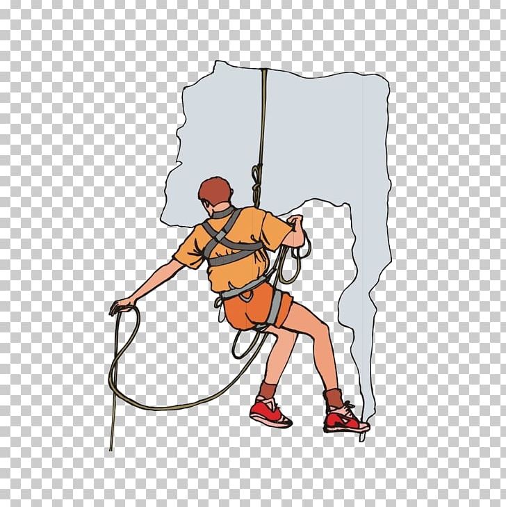 Detail Rock Climbing Kartun Nomer 7