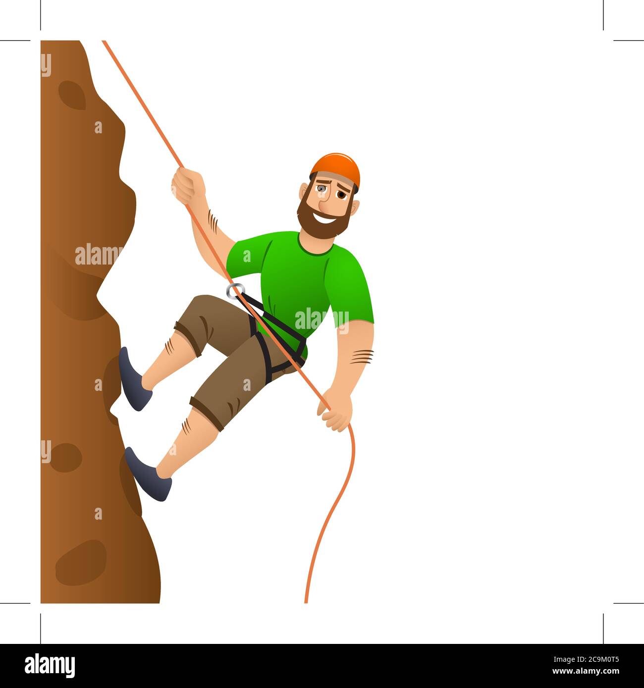 Detail Rock Climbing Kartun Nomer 8
