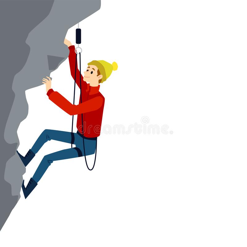 Detail Rock Climbing Kartun Nomer 9