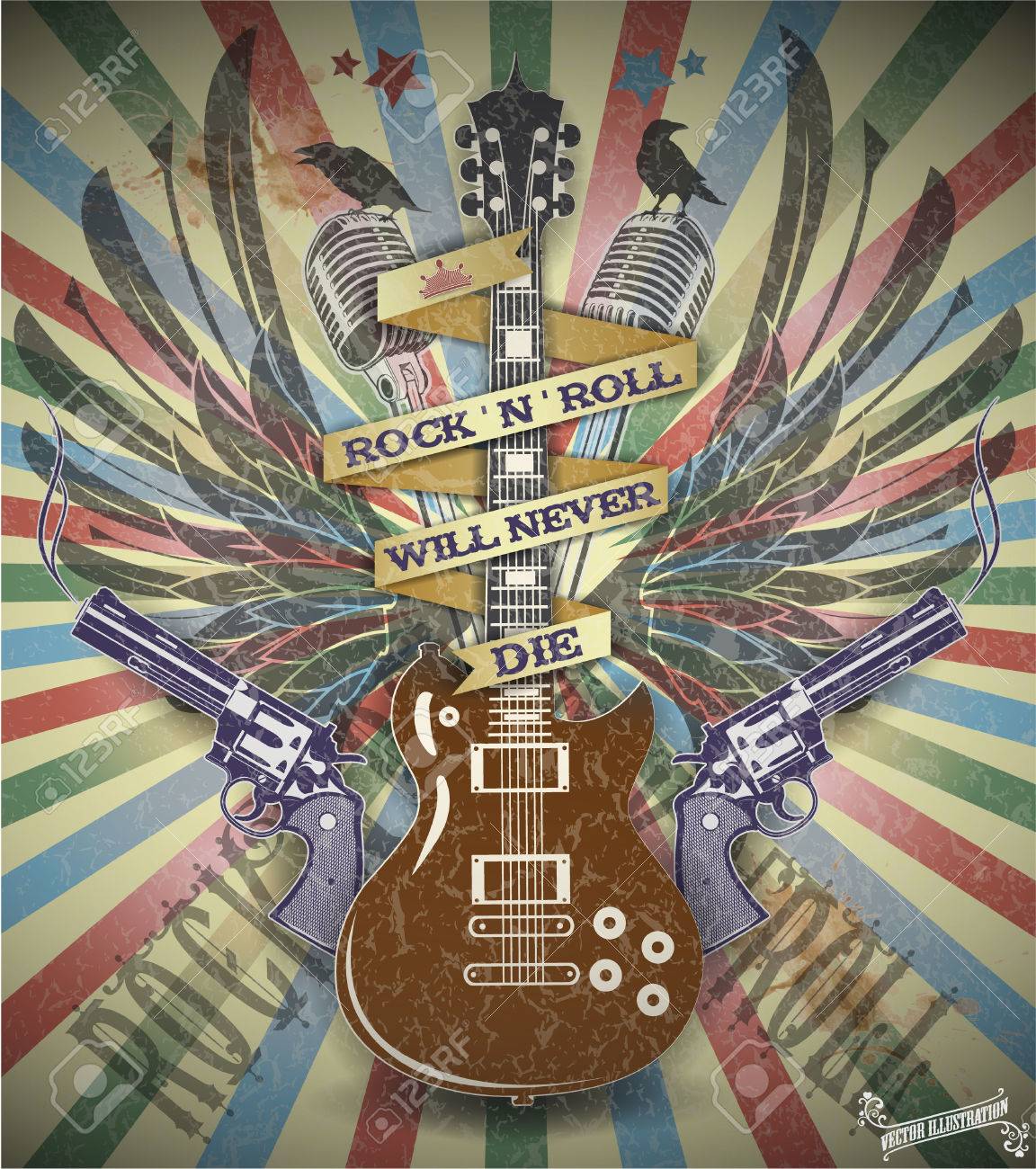 Detail Rock N Roll Background Nomer 4