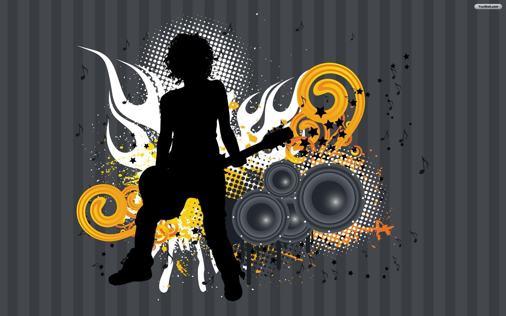 Detail Rock N Roll Background Nomer 45