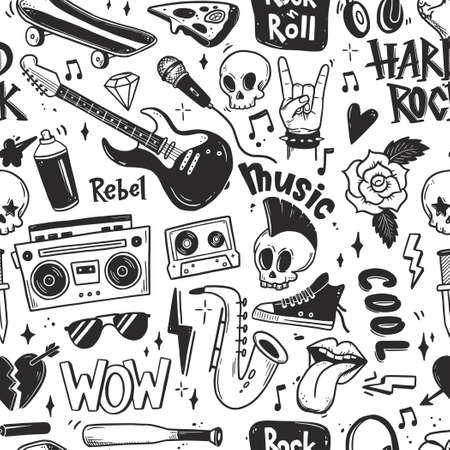 Detail Rock N Roll Background Nomer 10