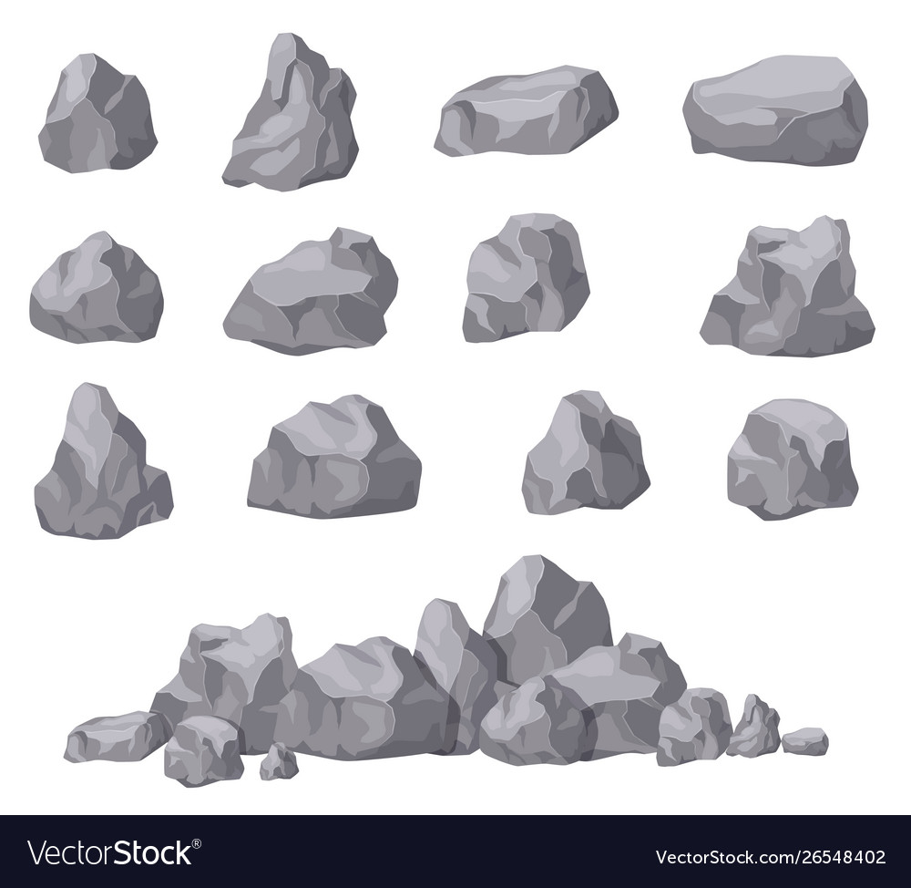 Detail Rock Stone Vector Png Nomer 6