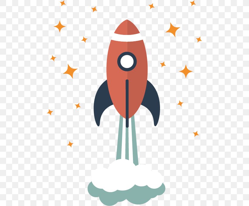 Detail Rocket Flat Design Png Nomer 4