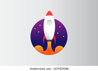 Detail Rocket Flat Design Png Nomer 34