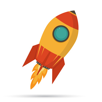 Detail Rocket Flat Design Png Nomer 39